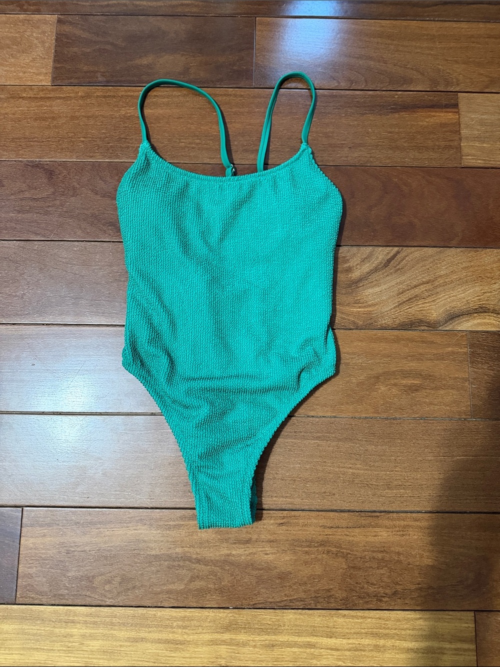 Shade & Shore Emerald Green One-Piece Swimsuit